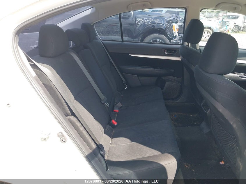 2014 SUBARU LEGACY SEDAN 2.5L H-4 DOHC, VVT, 173HP