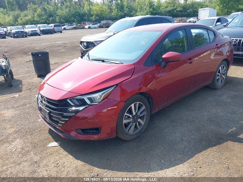 2025 Nissan Versa, Front, IAAI, VIN 3N1CN8EV9SL833807 — photo 2