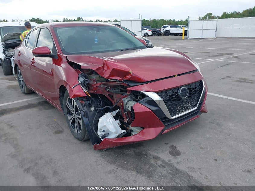 Vin: 3n1ab8cvxny258093, lot: 3082760, nissan sentra sv 2022 img_1