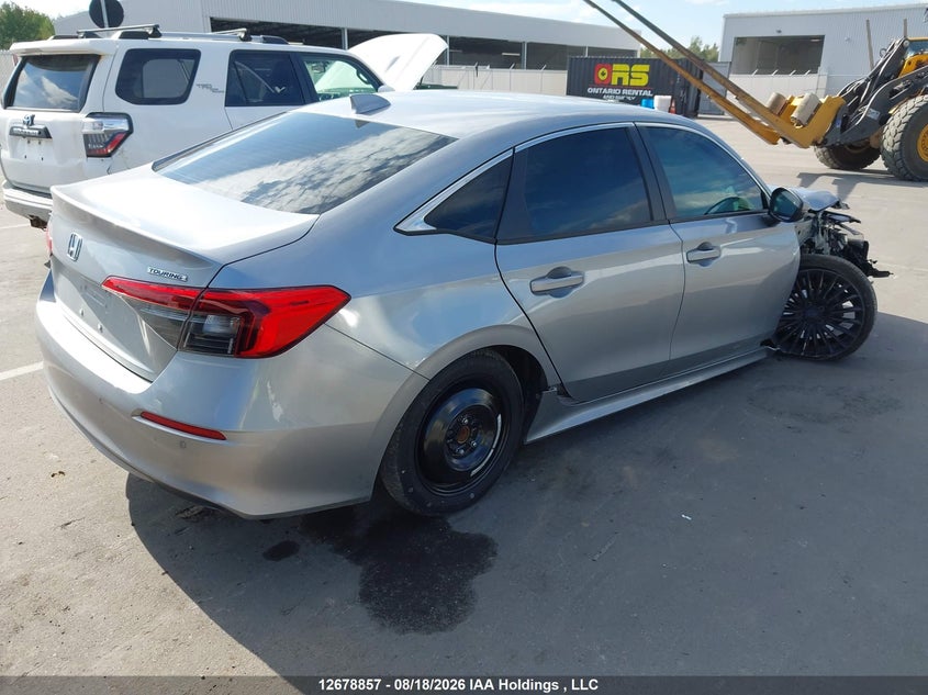 Vin: 2hgfe1f99ph001548, lot: 3082770, honda civic touring 20234