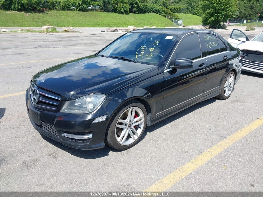 Vin: wddgf8abxeg251821, lot: 3082825, mercedes-benz c 300 4matic 20142