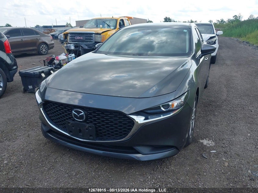 Vin: jm1bpbcm4k1126809, lot: 3082834, mazda 3 preferred plus 20192