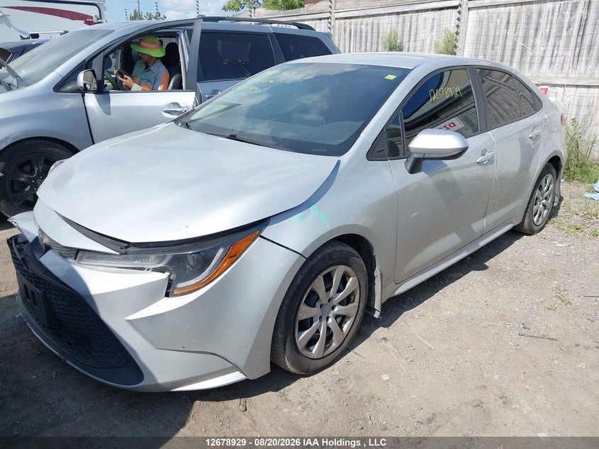 Vin: 5yfbpmbe8mp214900, lot: 3082848, toyota corolla le 20212