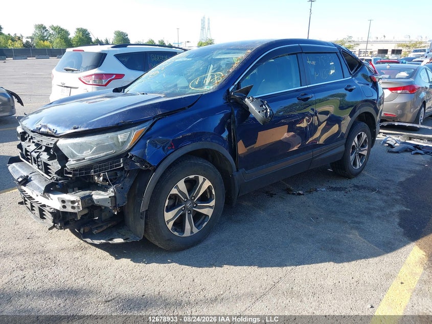 2017 Honda CR-V, Удар спереду, IAAI, VIN 2HKRW2H29HH113709 — фото 2
