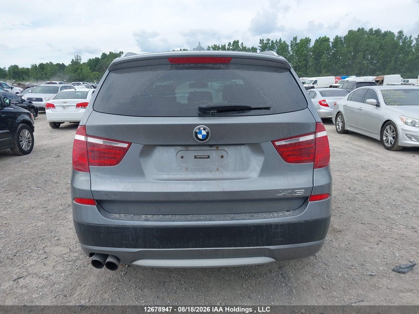 2014 BMW X3 SPORT UTILITY VEHICLE 2.0L I4 FI DOHC 16V NF4