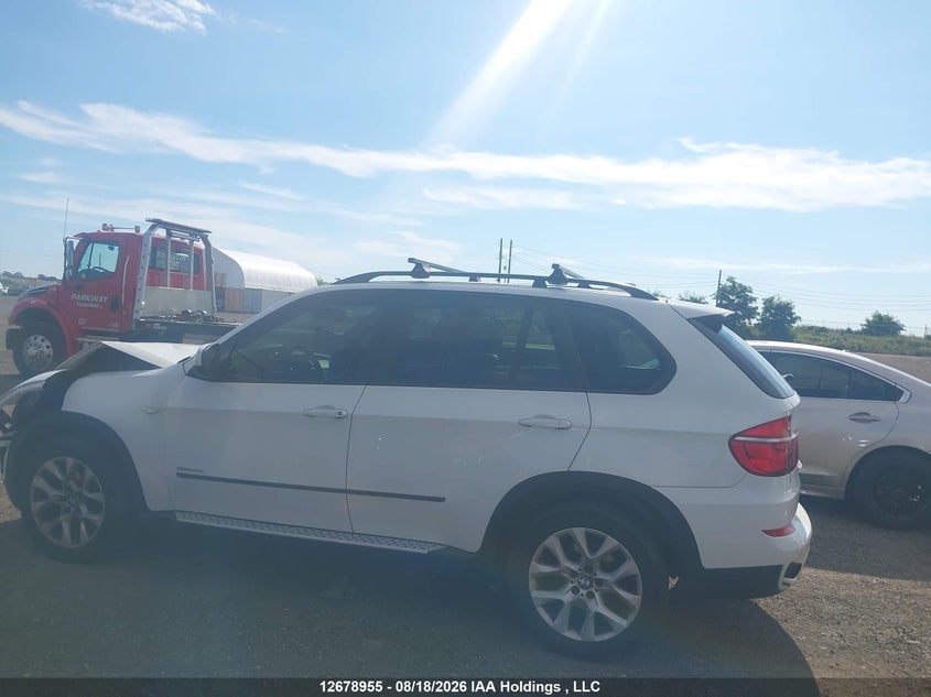 2013 BMW X5 SPORT UTILITY VEHICLE 3.0L I-6 DI, DOHC, VVT, TURBO, 300HP