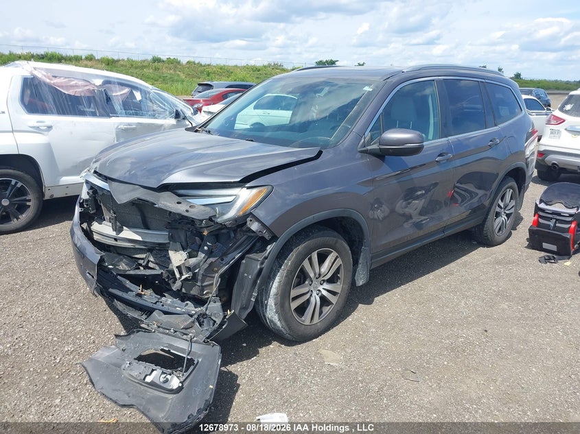 Vin: 5fnyf6h72gb507872, lot: 3082897, honda pilot exln 20162