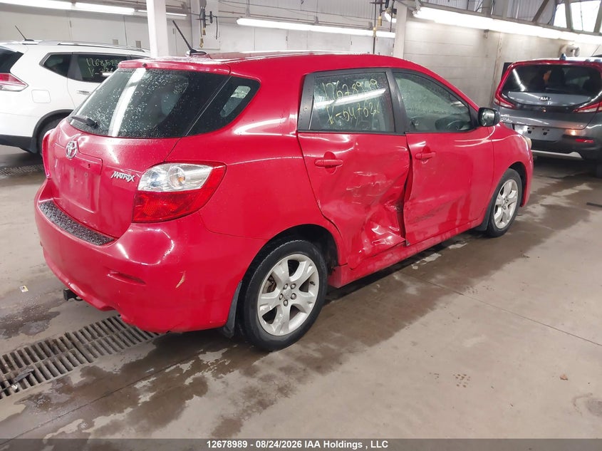 Vin: 2t1ku4ee3bc647624, lot: 3082913, toyota matrix 20114