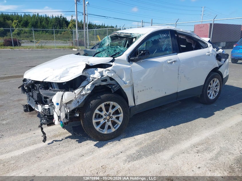 2019 Chevrolet Equinox Lt, Front, IAAI, VIN 2GNAXUEV8K6175321 — photo 2