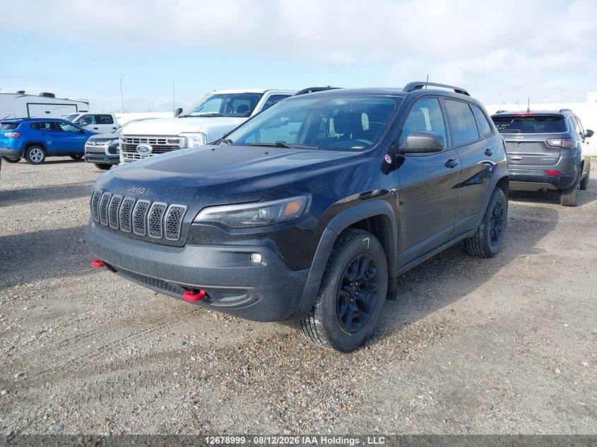 2019 Jeep Cherokee, Изъятое, IAAI, VIN 1C4PJMBN1KD372082 — фото 2