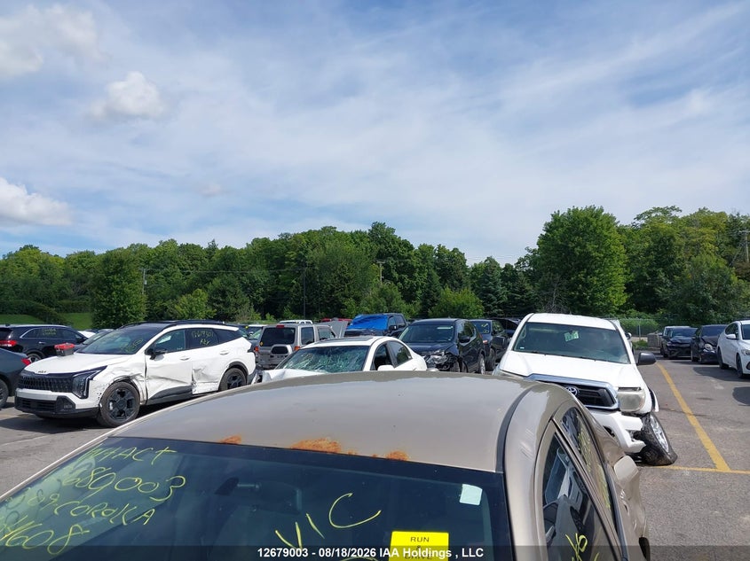 2009 TOYOTA COROLLA SEDAN 1.8L I-4 DOHC, VVT, 132HP