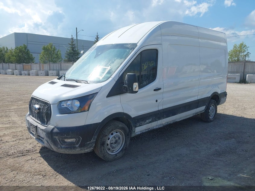 2025 Ford Transit, Right Side, IAAI, VIN 1FTBR1X86SKA05341 — photo 2