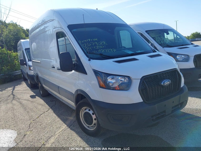 2024 Ford Transit T-250, Левый бок, IAAI, VIN 1FTBR1X84RKA82297