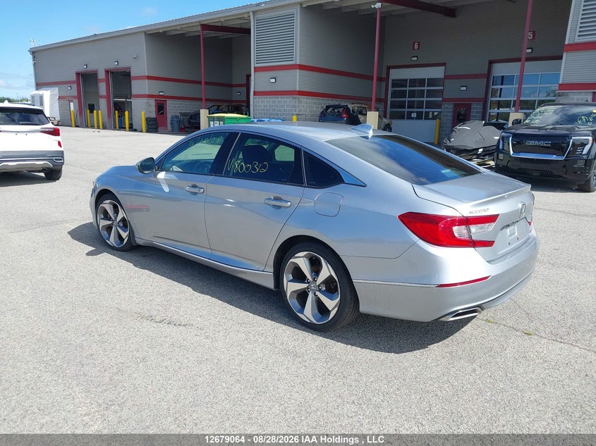 Vin: 1hgcv1f98ja800312, lot: 3082989, honda accord touring 20183