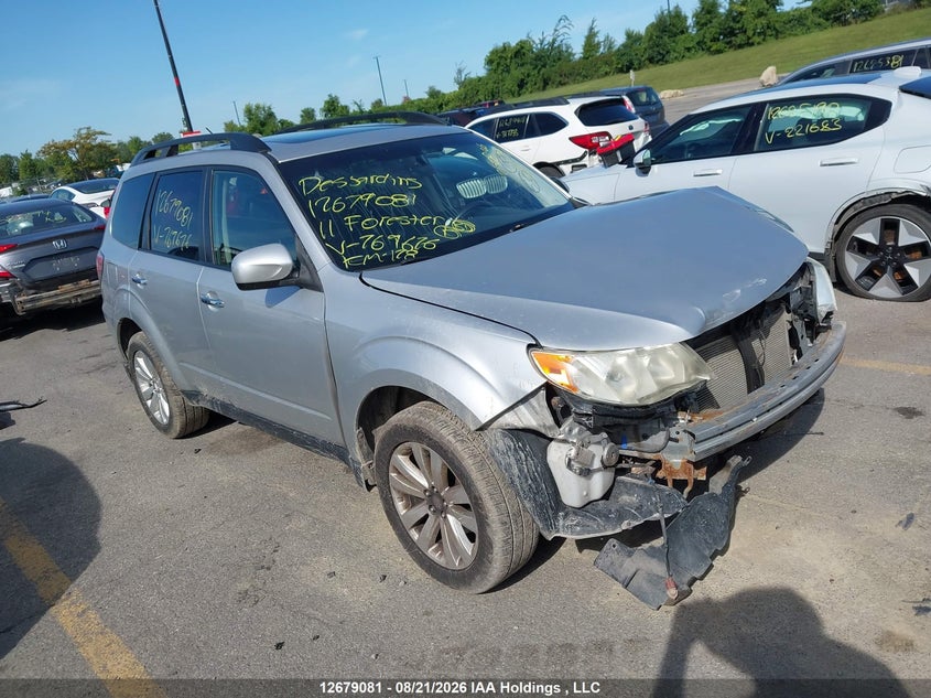 2011 Subaru Forester Limited, Front, IAAI, VIN JF2SHCEC4BH769676