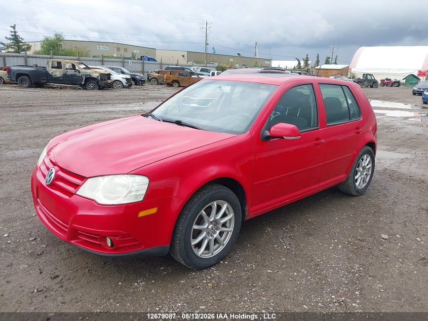 2009 Volkswagen City Golf 2.0L, Rear, IAAI, VIN 9BWEL41J594004715 — photo 2