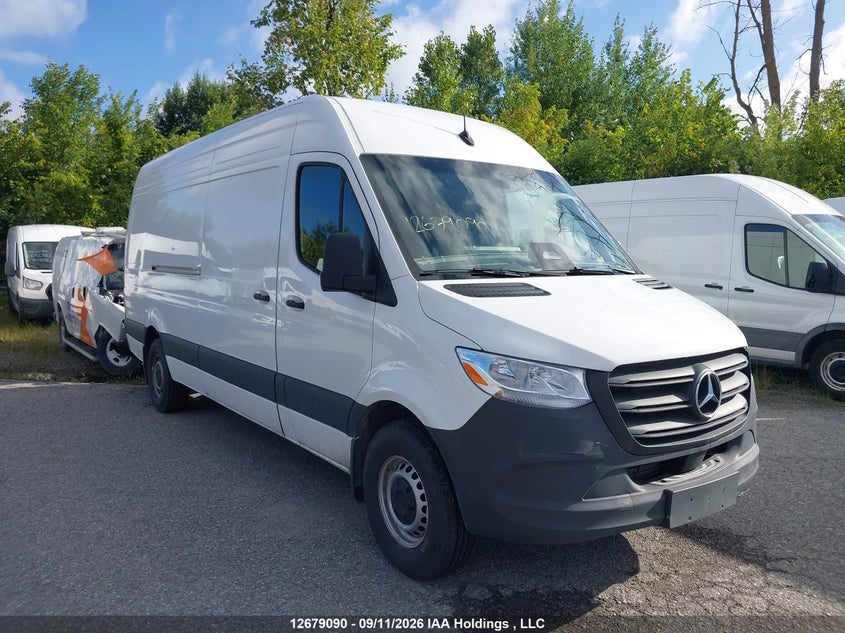 2025 Mercedes-Benz Sprinter 2500, Левый бок, IAAI, VIN W1Y4KCHY1SP790020