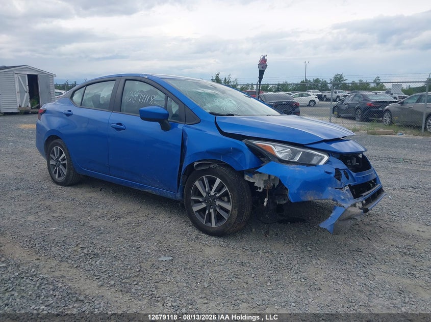 2023 Nissan Versa Sv, Front, IAAI, VIN 3N1CN8EV5PL840339