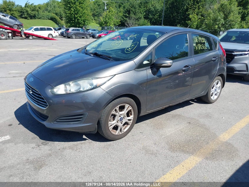 2015 Ford Fiesta, Right Side, IAAI, VIN 3FADP4EJ8FM180362 — photo 2