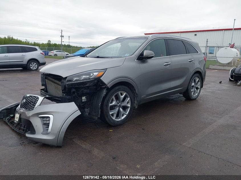 2019 Kia Sorento, Удар спереду, IAAI, VIN 5XYPKDA58KG458540 — фото 2