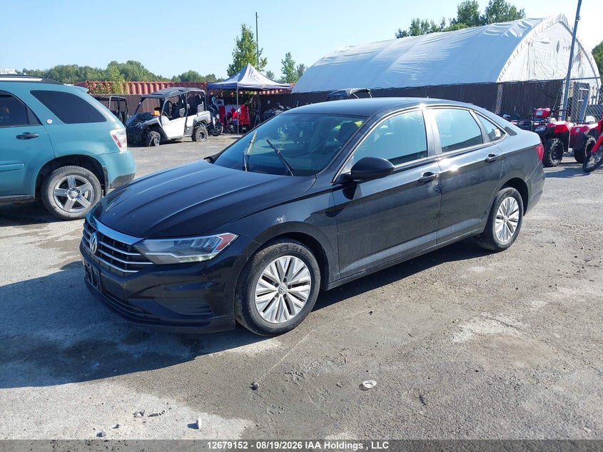 2019 Volkswagen Jetta, Rear, IAAI, VIN 3VWC57BU8KM011378 — photo 2