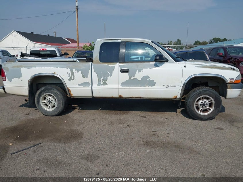 1997 DODGE DAKOTA PICKUP 3.9L V-6 175.7HP