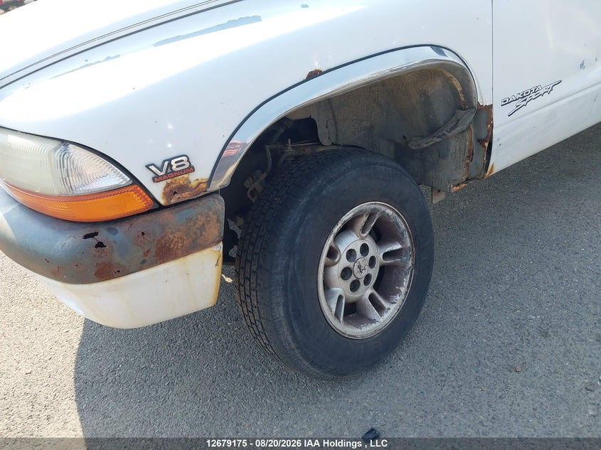 1997 DODGE DAKOTA PICKUP 3.9L V-6 175.7HP