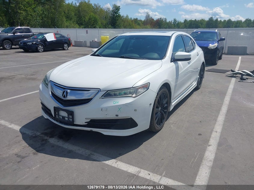 2015 Acura TLX, Rear, IAAI, VIN 19UUB3F5XFA801684 — photo 2