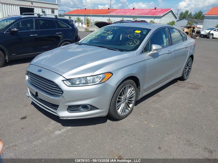 2013 Ford Fusion, Удар спереди, IAAI, VIN 3FA6P0H93DR287323 — фото 2