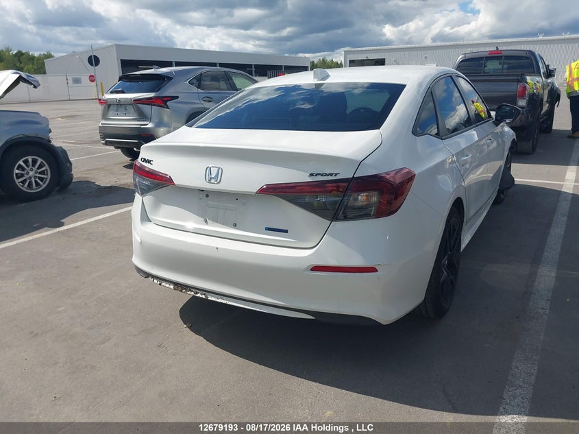 Vin: 2hgfe4f84th006644, lot: 3083124, honda civic sport hybrid/sport touring hybrid 20264