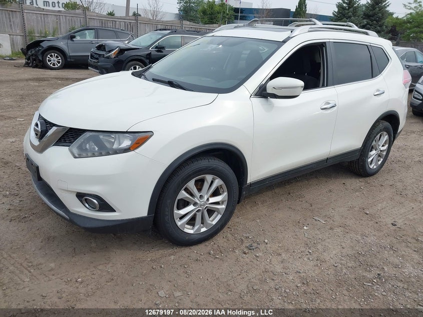 2014 Nissan Rogue, Front, IAAI, VIN 5N1AT2MV7EC848469 — photo 2