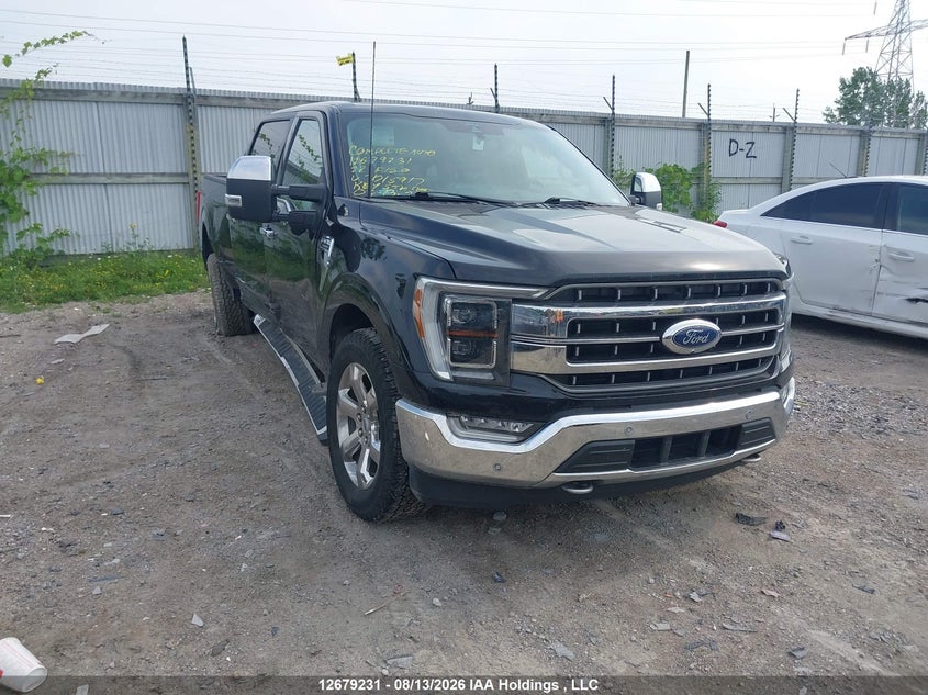2022 Ford F150 Supercrew, Правый бок, IAAI, VIN 1FTFW1E83NKD15917