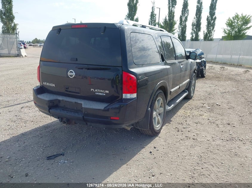 Vin: 5n1ba0ne0bn605311, lot: 3083209, nissan armada platinum 20114