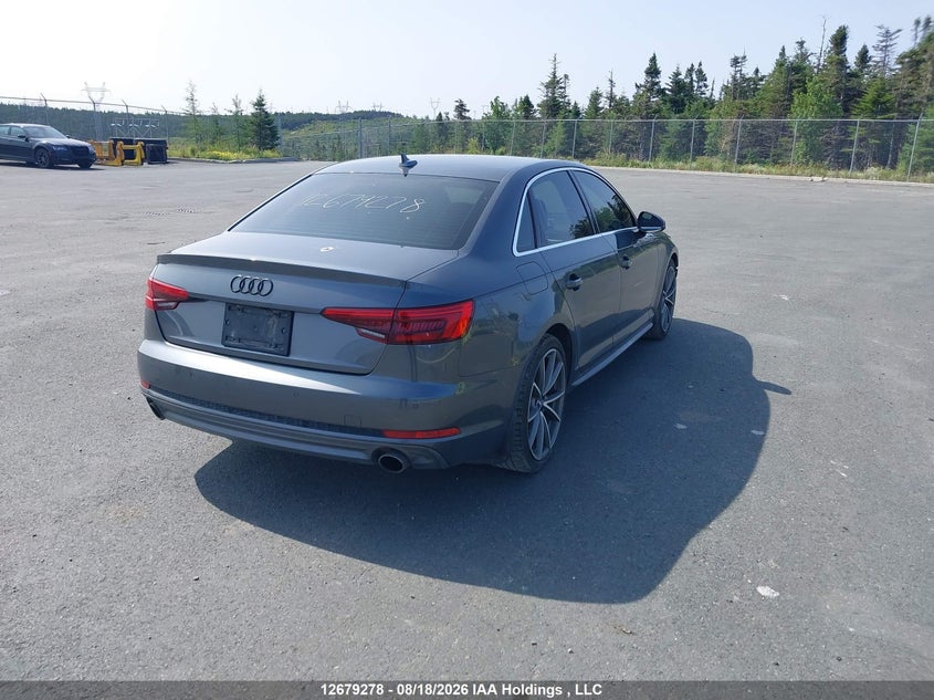 Vin: waufnaf46hn062249, lot: 3083213, audi a4 prestige 20174