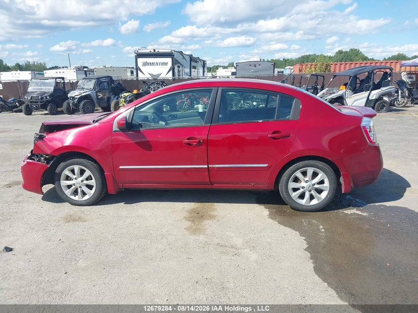 2011 NISSAN SENTRA SEDAN 2.0L I-4 DOHC, VVT, 140HP