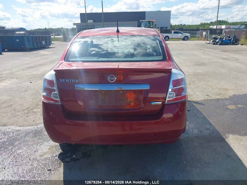 2011 NISSAN SENTRA SEDAN 2.0L I-4 DOHC, VVT, 140HP