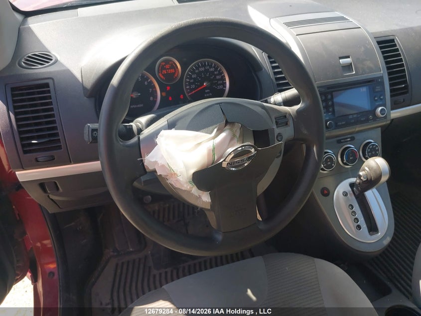 2011 NISSAN SENTRA SEDAN 2.0L I-4 DOHC, VVT, 140HP