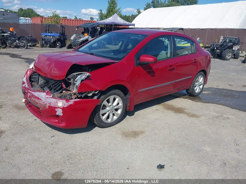 2011 NISSAN SENTRA SEDAN 2.0L I-4 DOHC, VVT, 140HP
