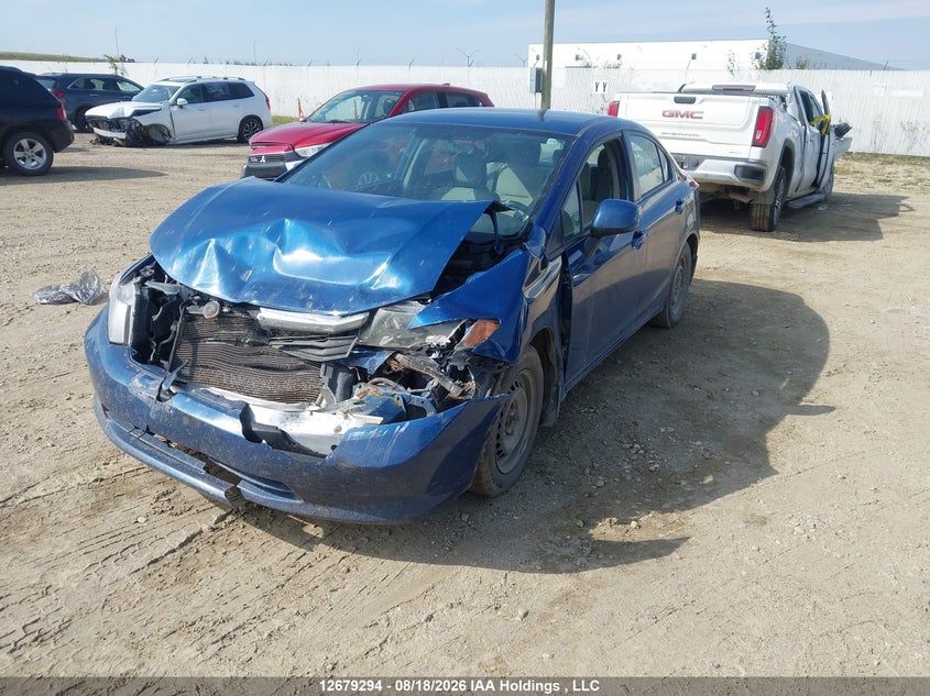 Vin: 2hgfb2e41ch023106, lot: 3083229, honda civic lx 20122