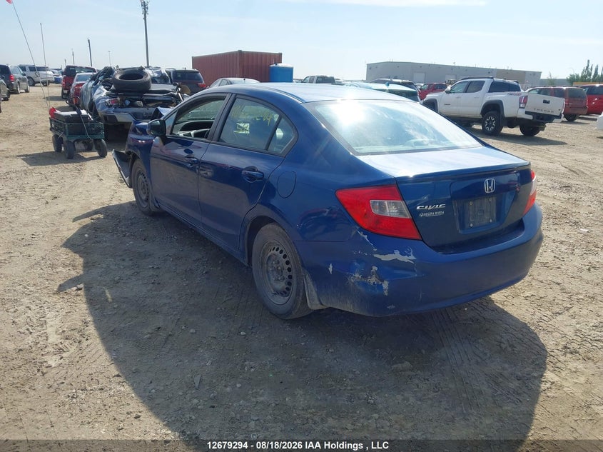 Vin: 2hgfb2e41ch023106, lot: 3083229, honda civic lx 20123
