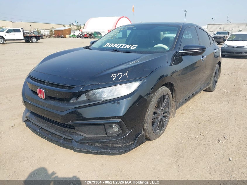 Vin: 2hgfc1f95lh106054, lot: 3083239, honda civic touring 20202