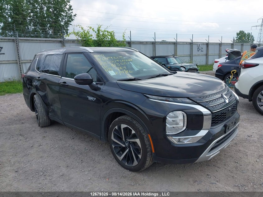 2023 Mitsubishi Outlander Phev, Правый бок, IAAI, VIN JA4T5UA96PZ613551