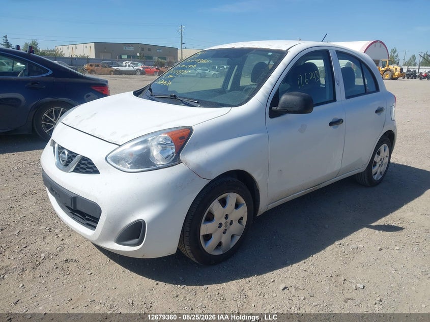 2015 Nissan Micra, Theft Recovery, IAAI, VIN 3N1CK3CP8FL244835 — photo 2