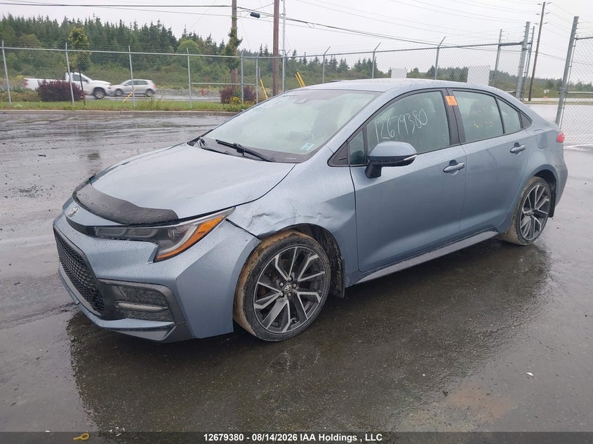 Vin: 5yfb4rbe0lp012606, lot: 3083315, toyota corolla se/xse 20202
