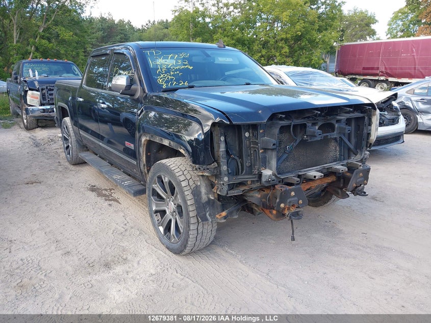 2015 GMC Sierra 1500 Slt, Front, IAAI, VIN 3GTU2VEC9FG137132