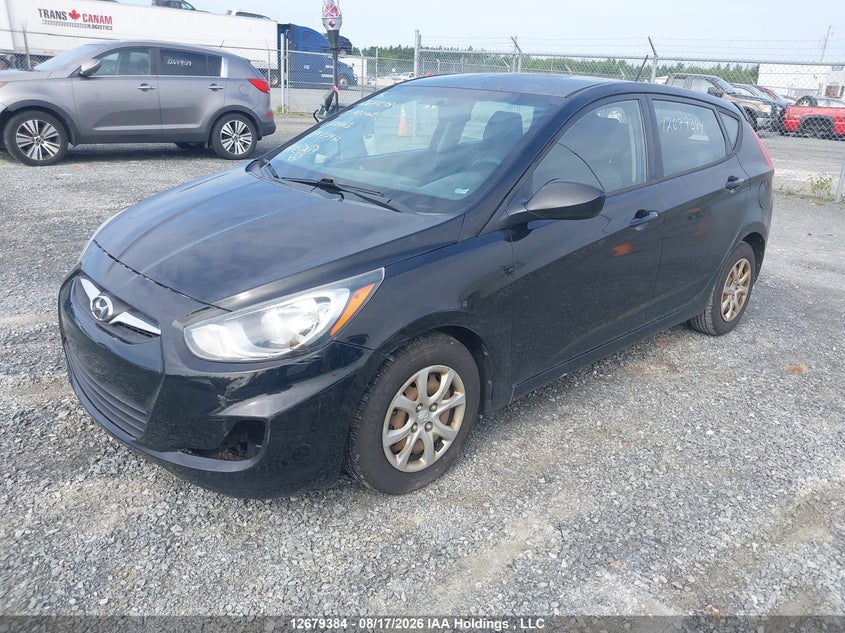 2013 Hyundai Accent, Удар спереди, IAAI, VIN KMHCT5AE7DU110663 — фото 2