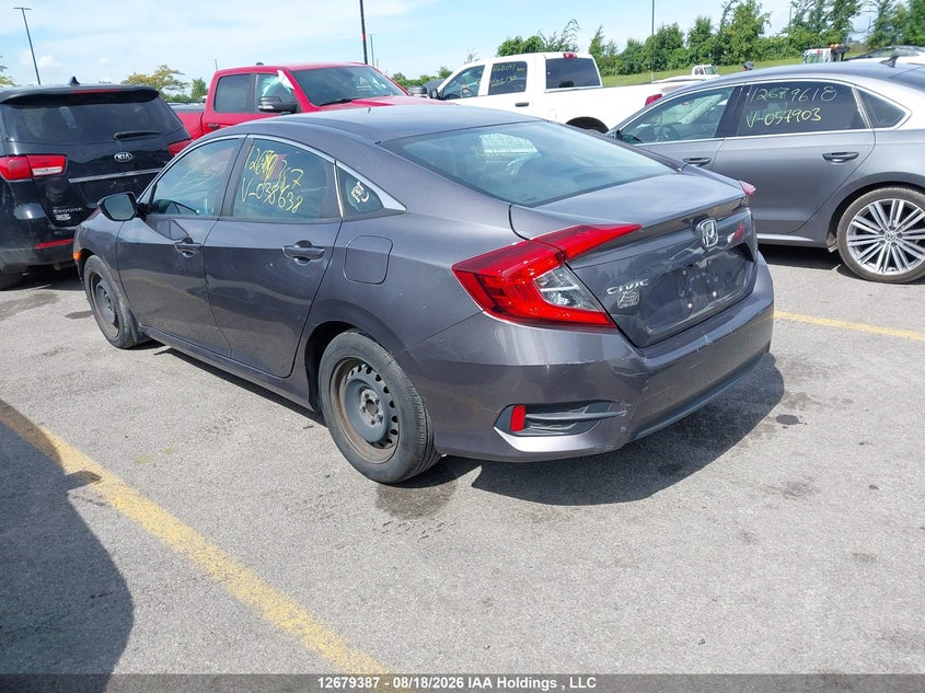 2017 HONDA CIVIC SEDAN 2.0L I-4 DOHC, VVT, 158HP