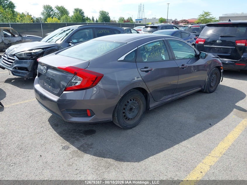 Vin: 2hgfc2f55hh038638, lot: 3083322, honda civic lx 20174