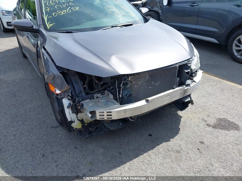 2017 HONDA CIVIC SEDAN 2.0L I-4 DOHC, VVT, 158HP