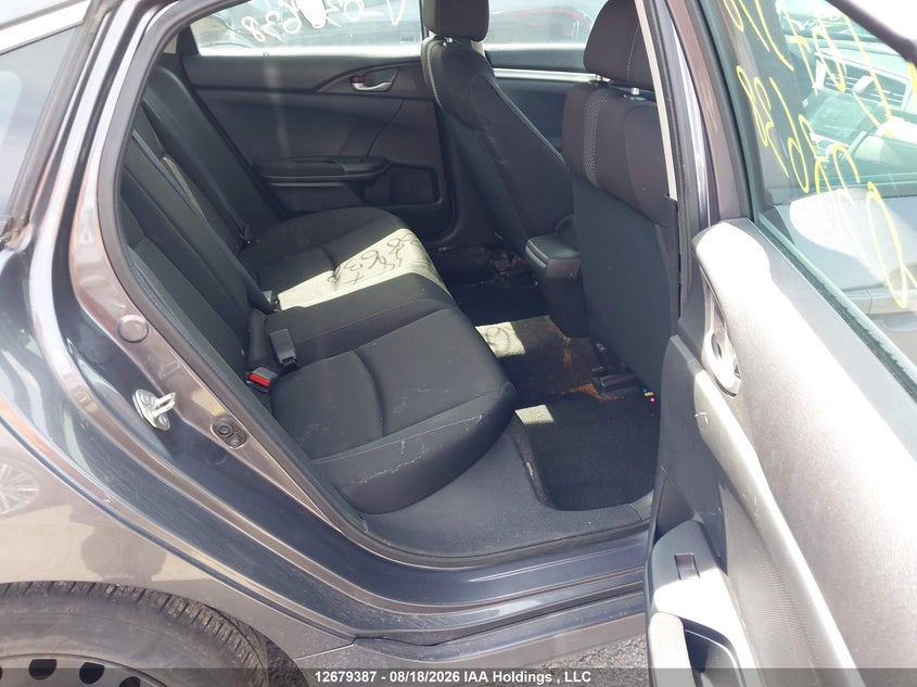 2017 HONDA CIVIC SEDAN 2.0L I-4 DOHC, VVT, 158HP